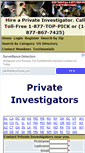 Mobile Screenshot of private-investigator-detective.com